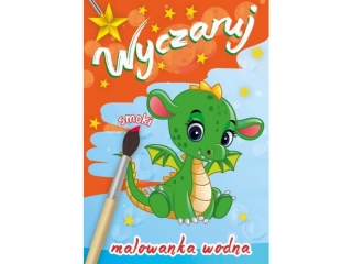 Malowanka wodna SKRZAT Wyczaruj smoki