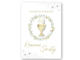 Kartka na Pierwsz� Komuni� ARMIN STYLE B6 GM-1319