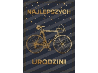 Kartki karnet B6 FF 203 Najlepsze urodziny