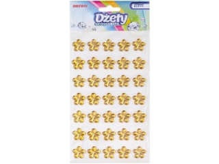 Dżety DSK1 kwiatki złote