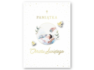 Kartka na Chrzest ARMIN STYLE B6 GM-1327 dla chłopca