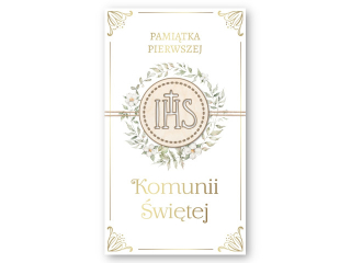 Kartka na Pierwsz� Komuni� ARMIN STYLE KP-297