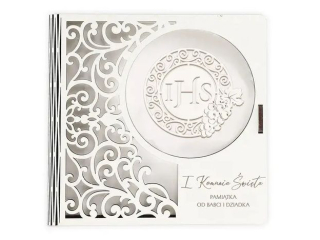Album komunijny KZK KW DG nr. 23 od babci i Dziadka – Pami�tka Pierwszej Komunii �wi�tej