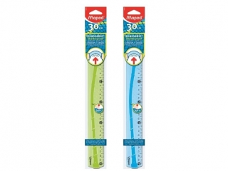 Linijka 30cm MAPED Flex elastyczna (nieb-ziel) torebka