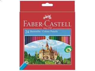 Kredki 24 kolory FABER-CASTELL Zamek