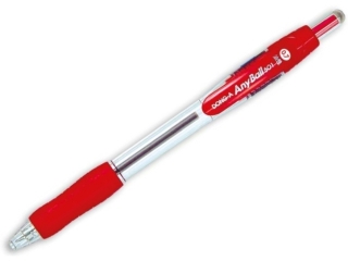 Długopis DONG-A Anyball 0,7mm czerwony