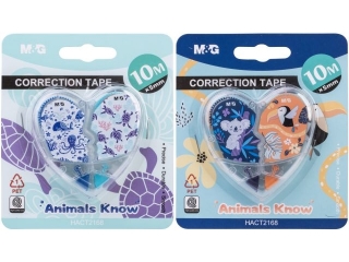 Korektor w taśmie Animal Planet, 2szt x 5m x 5mm, MG