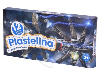 Plastelina szkolna ASTRA Kosmos 12 kolorw