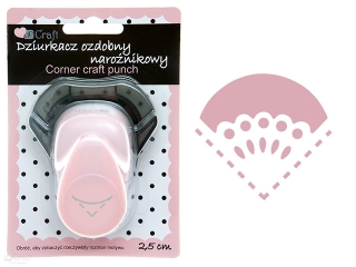 DZIURKACZ OZDOBNY NARONIKOWY 2,5 CM SZYFON