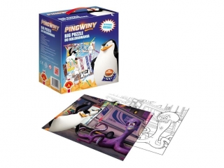 Big puzzle 2 ALEXANDER Pingwiny z Madagaskaru
