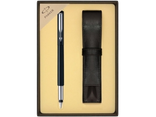 Komplet Parker Vector Piro + Etui Czarne