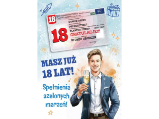 Kartka na 18 urodziny ARMIN STYLE Gift M-194 z dowodem osobistym dla chopaka