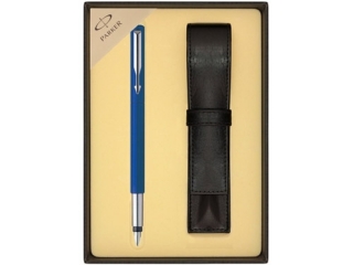 Komplet Parker Vector Piro + Etui Niebieskie