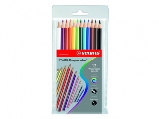 Kredki akwarelowe STABILO Aquacolor 12 kolorów
