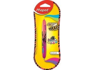 Długopis 4-kol. MAPED TWIN TIP POCKET