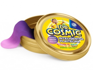 Inteligentna plastelina Dr Cosmic zmieniająca kolor - "Mieni