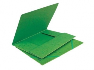 Teczka tekturowa 400 g PRESZPAN zielona FO21502
