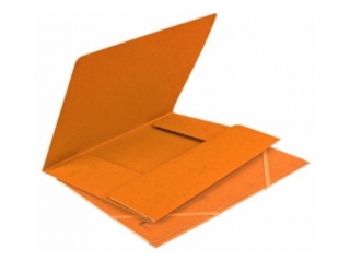 Teczka tekturowa 400 g PRESZPAN pomarańczowa FO21505