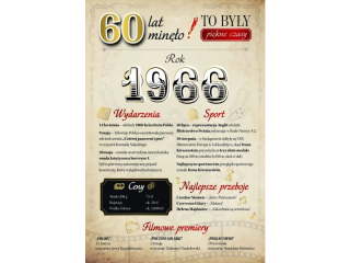 Kartka urodzinowa ARMIN STYLE GM-1248 "60 lat min�o"