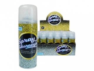 Brokat w sprayu 1592 Srebrny HURT