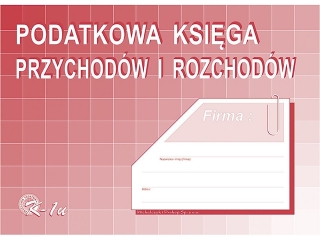 Druk K-1u Podatkowa księga przychodów i rozchodów K-1u