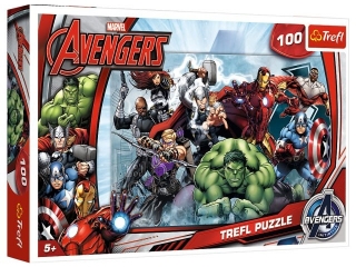 Puzzle 100 TREFL Avegers - Do Ataku (16272)