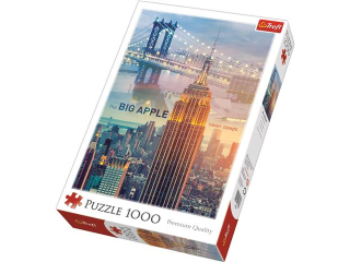 Puzzle 1000 TREFL Nowy Jork o wicie