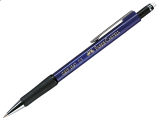 Ołówek automatyczny FABER-CASTELL Grip 1345 0,5mm niebieski