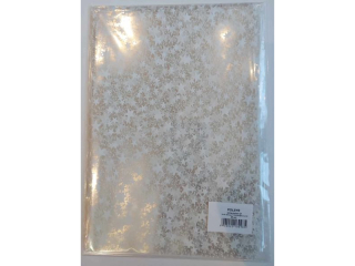 Torba foliowa prezentowa POLSYR D2 25szt. 25x35 Gwiazdki biae