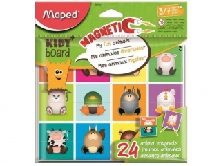 Magnetyczna zabawka edukacyjna 24 elementy MAPED