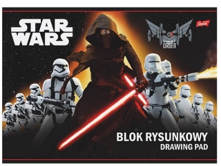Blok rysunkowy A4 20k. MAJEWSKI Star Wars VII