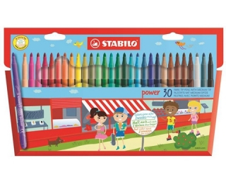 Flamastry STABILO Power 30szt.