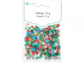 Cekiny DPCRAFT Gwiazdki mix 15g