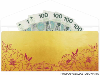 Kartka - koperta na pienidze KZK PREMIUM nr. 8 Urodziny Zocona 18-tka