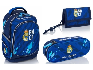Plecak szkolny RM-131 + Portfelik RM-130 + Saszetka RM-129