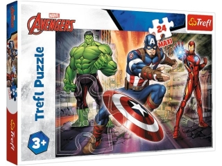 Puzzle   24 Maxi TREFL W ¶wiecie Avengersów