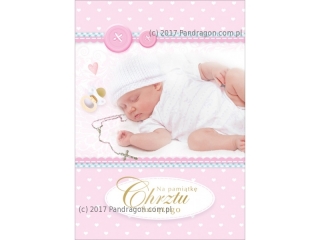 Kartki karnet B6 K - 1348 Chrzest