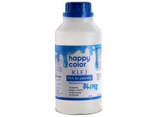 Klej do papieru PVA HAPPY COLOR butelka 500g