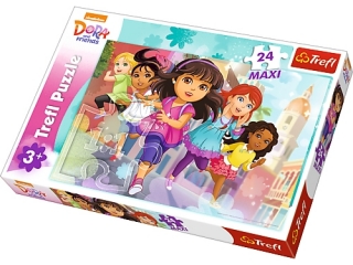 Puzzle 24 Maxi TREFL Gotowe, do startu, start! (14242 )