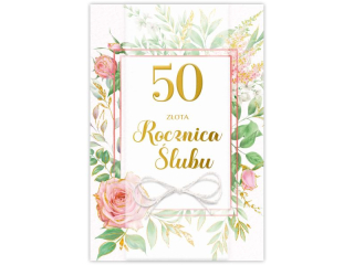 Kartka na Rocznic lubu KZK B6 LUX nr.10 50 Zota Rocznica lubu