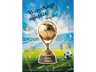 Kartka urodzinowa ARMIN STYLE GM-1347 Pi�karska