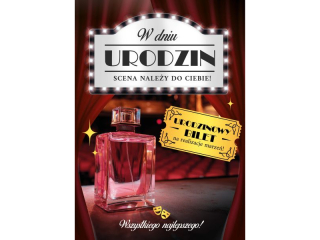 Kartka urodzinowa ARMIN STYLE GM-1337 Holo, Perfumy