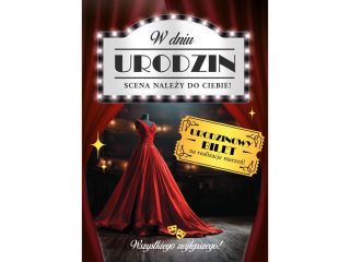 Kartka urodzinowa ARMIN STYLE GM-1334 Holo, Suknia