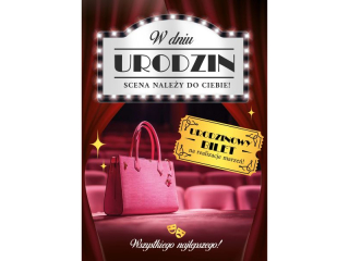 Kartka urodzinowa ARMIN STYLE GM-1339 Holo, Torebka