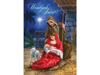 Kartki karnet B6 1427 Boże Narodzenie