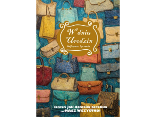 Kartka urodzinowa ARMIN STYLE GM-1351 Malarska, Torby