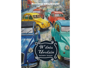 Kartka urodzinowa ARMIN STYLE GM-1352 Malarska, Stare Samochody