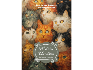 Kartka urodzinowa ARMIN STYLE GM-1354 Malarska, koty