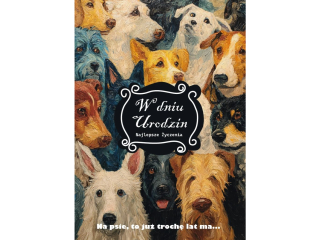 Kartka urodzinowa ARMIN STYLE GM-1355 Malarska, Psy