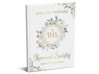 Ksi��eczka pami�tkowa z okazji Pierwszej Komunii �wi�tej A5 PA-29 Od Ojca Chrzestnego